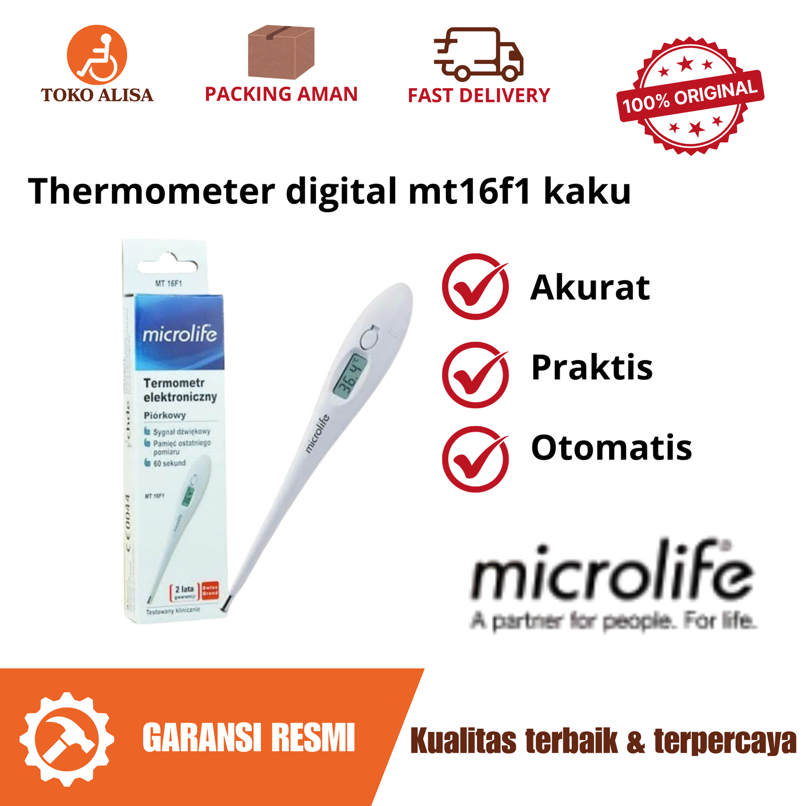 Thermometer digital mt16f1 kaku